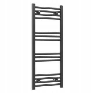 Gamma 328 W vodný kúpeľňový radiátor 400 x 1000 mm čierny